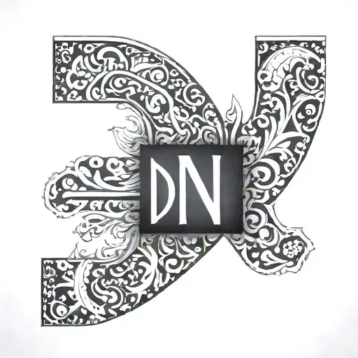 dhoni 7 name tattoo design idea