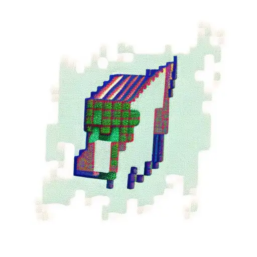minecraft grass block tattoo design idea