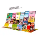 saturday morning cartoons line up sleave tattoo design idea