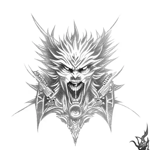 final fantasy x jecht tattoo design idea