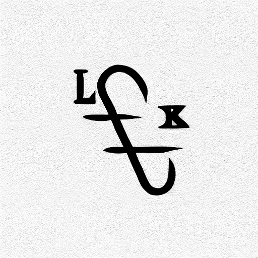 symbol with letters L, M, C, G, T,  tattoo design idea