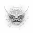 L B M C T G tattoo design idea