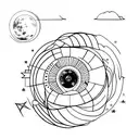 Interstellar  tattoo design idea