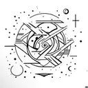 Interstellar  tattoo design idea