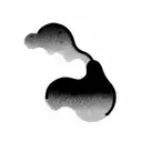 purple rain tattoo design idea