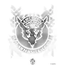combine Manchester united, Ajax fc and Penrith panthers crests tattoo design idea