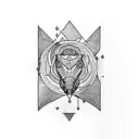 Leo loves libra  tattoo design idea