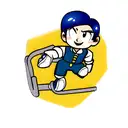 vault boy plumber tattoo design idea