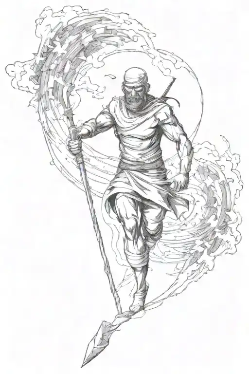 Fortitude, willpower, sports, war, difficulties experienced, death of loved ones tattoo design idea