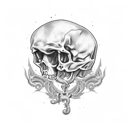 gravestone work Daniel Anthony D'Amico written on it tattoo design idea