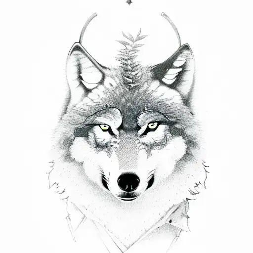 Wolf in sheep's clothing  tattoo design idea