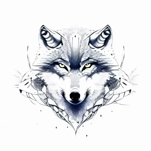 Wolf in sheep's clothing  tattoo design idea