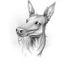 kelpie tattoo design idea