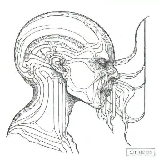 O H R Giger tattoo design idea