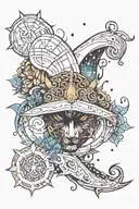Cassiopeia tattoo design idea