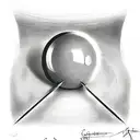 8 Ball tattoo design idea