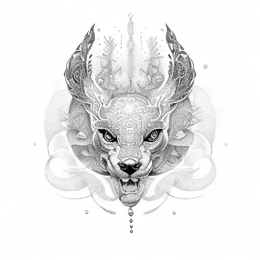 Gin tonic glass tattoo design idea