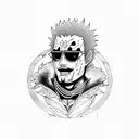 doflamingo tattoo design idea
