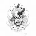 doflamingo tattoo design idea