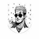 doflamingo tattoo design idea