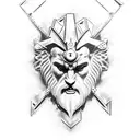 zeus tattoo design idea