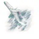 tornado wind tattoo design idea