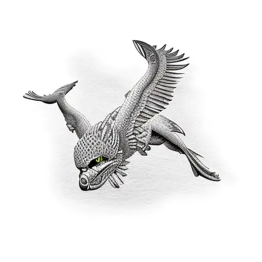 oregon coast tattoo design idea