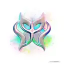 Trident tattoo design idea