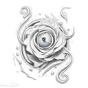 oregon coast tattoo design idea