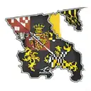 Maryland state flag tattoo design idea