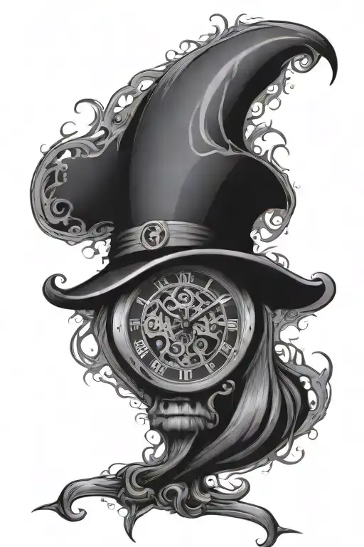 rolex crone tattoo design idea