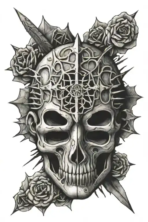 hellraiser Kirby tattoo design idea