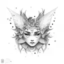 i dont care emoji tattoo design idea