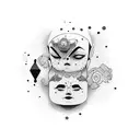 i dont care emoji tattoo design idea