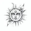  combine 3 horoscope signs  Sun cancer Moon Scorpio  Decendent Capricorn   tattoo design idea