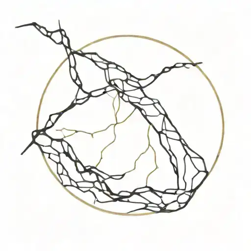 Kintsugi themed tattoo tattoo design idea