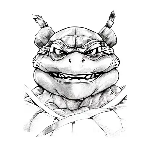 The Teenage Mutant Ninja Turtles tattoo design idea