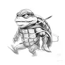 The Teenage Mutant Ninja Turtles tattoo design idea