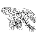 elbow exoskeleton tattoo design idea