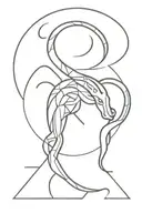 Capricorn scorpio tattoo design idea