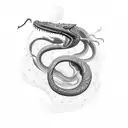 Cobra concha tattoo design idea
