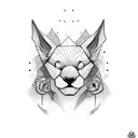 forarm animal tattoo design idea