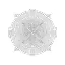 greek symmetrical symbol  tattoo design idea