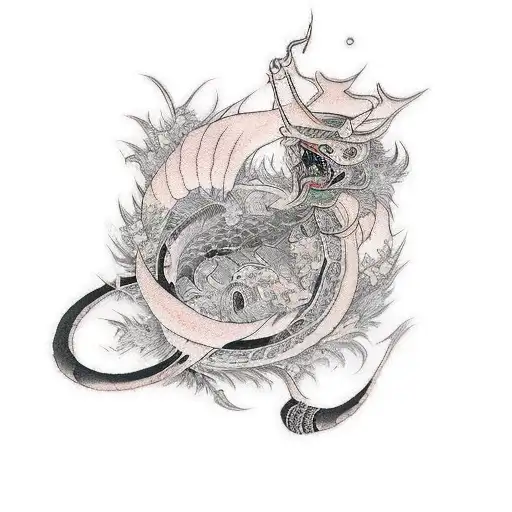 ronin tattoo design idea