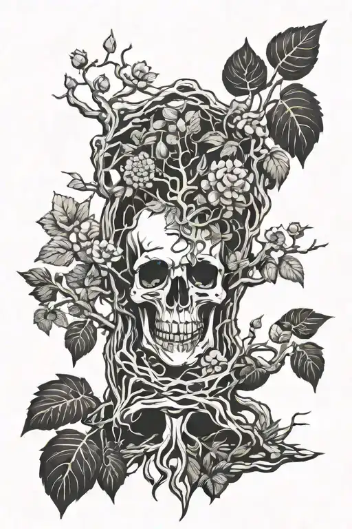 Poison Tree tattoo design idea