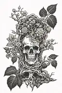 Poison Tree tattoo design idea