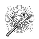 sledgehammer tattoo design idea