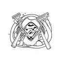 sledgehammer tattoo design idea