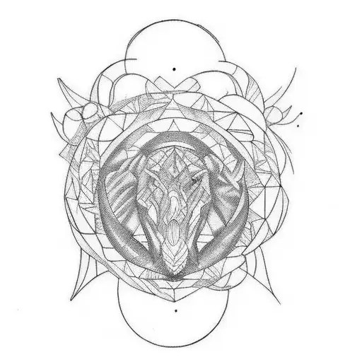Name Alex & Emma tattoo design idea