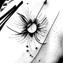 Alex & Emma tattoo design idea